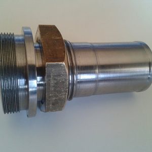 oxygen mask hose wall connector